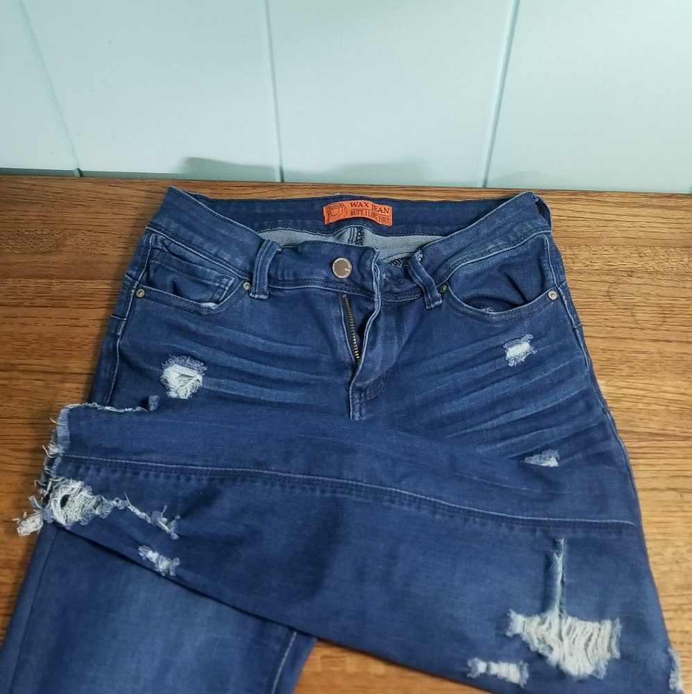 Fashion Nova Distressed Skinny Jeans